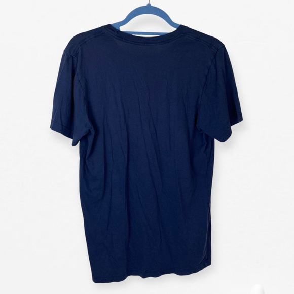 Vintage retro grunge Navy Blue T-Shirt H77 Murray Graphic tee shirt T-shirt M - Picture 2 of 8